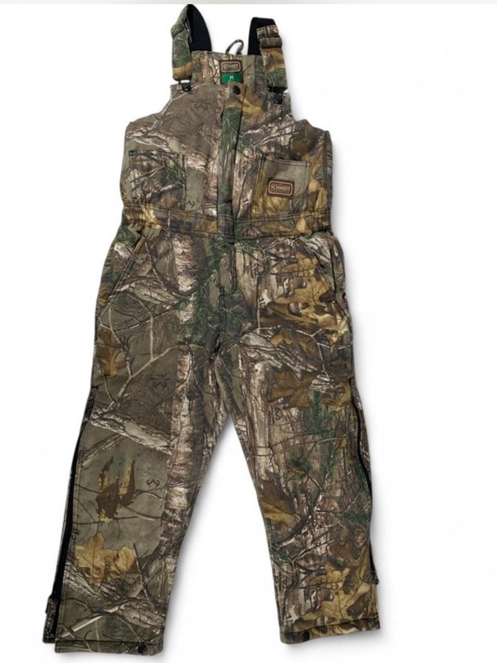 C.E. Schmidt Realtree Camo Bib Overalls Youth Med Outdoors Gear Camping Hunting